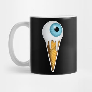 Ice cream eyeball Halloween Mug